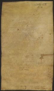 210 C.25.CCXv, Investitura fatta da Eriberto vescovo a favore dei fratelli Martino prete e Giovanni da Cereto, Modena, [1073-1079, lug. 15]